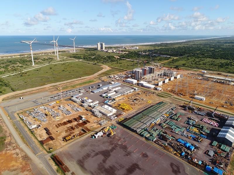 CCPP power plant in Porto De Sergipe, Brazil