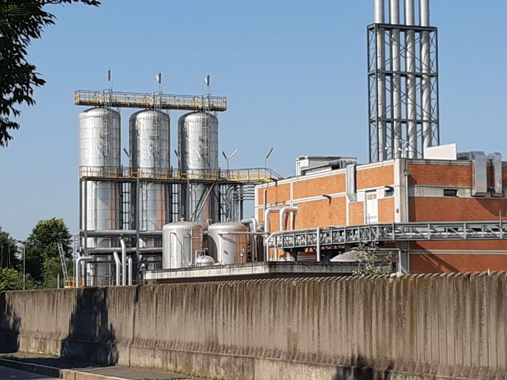 Cogeneration plant at the site in Famagosta, Milan