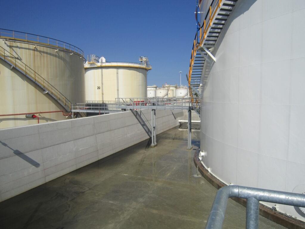 DECAL tank farm in Marghera – Venice