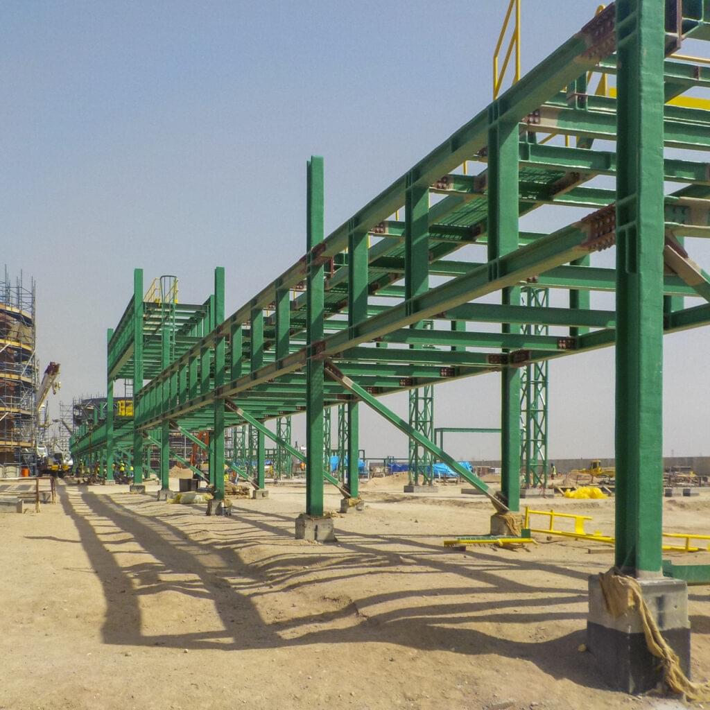 Gas-fired power plant in Zubair, Iraq