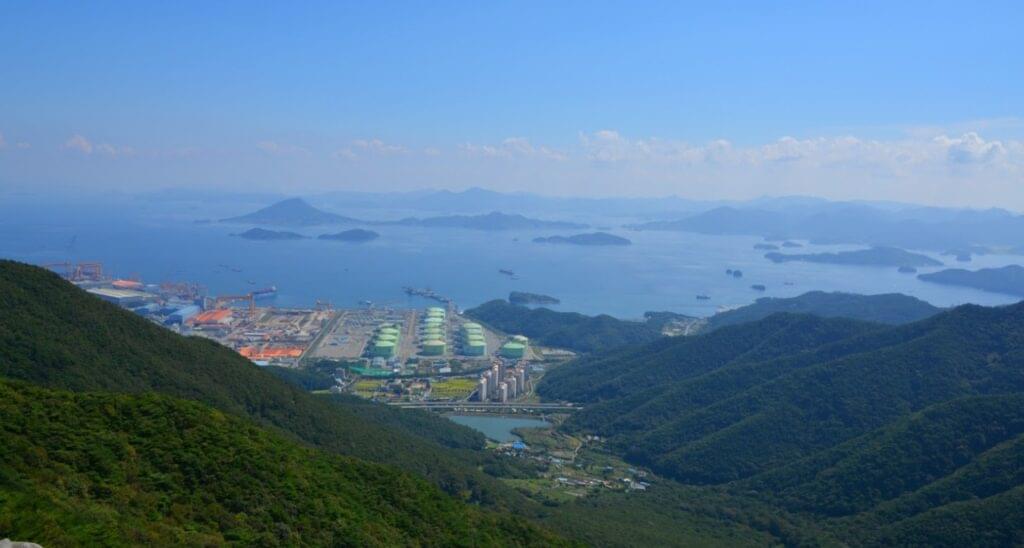Combined cycle power plant in Tongyeong, South Korea