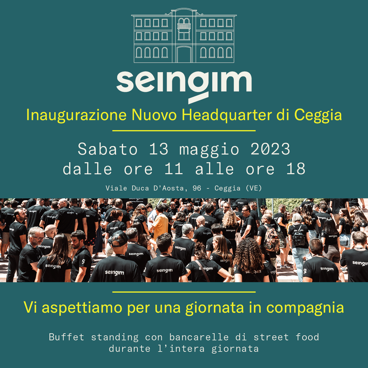 Invito – Inaugurazione nuovo headquarter di Ceggia