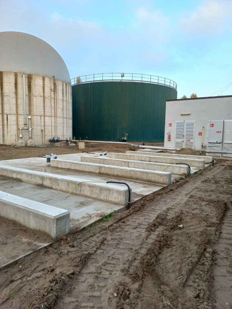 Detailed design of a bioLNG production plant from biogas in Zinasco
