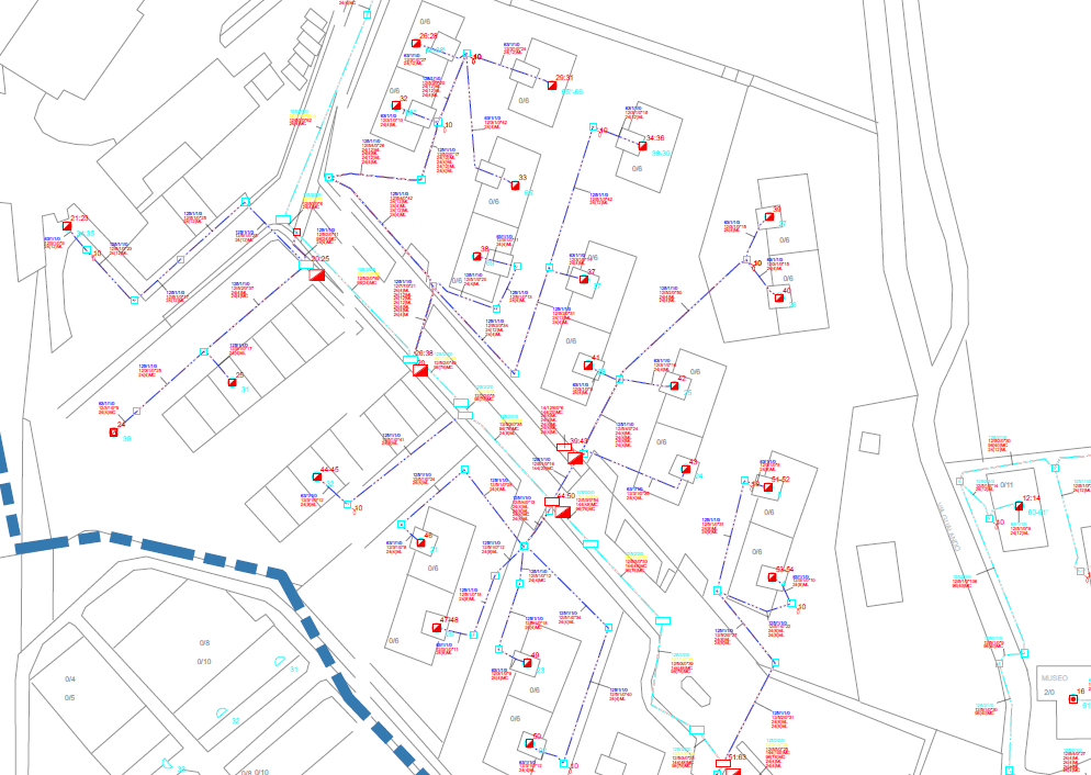 Open fiber, Novara