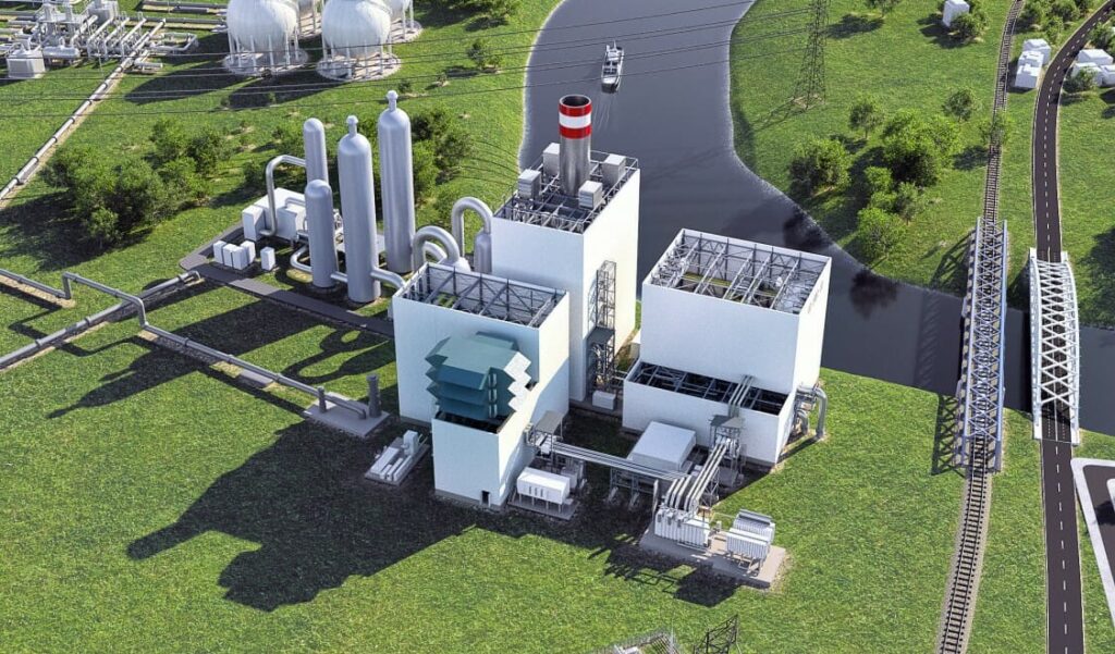 Hydrogen production plant, 7,5MW capacity of alkaline electrolyser